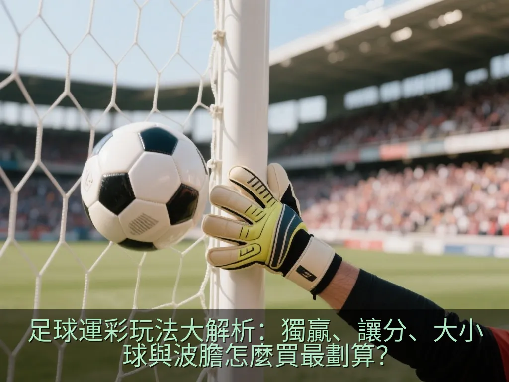 平板電腦上顯示著足球比賽的數據統計與圖表，用於分析大小球與讓分盤口