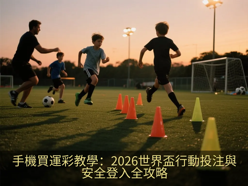 手機買運彩教學：2026世界盃行動投注與安全登入全攻略